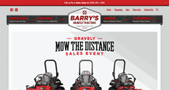 Desktop Screenshot of barrysgravely.com